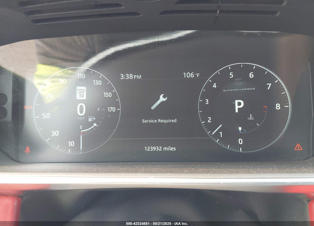 2017 LAND ROVER RANGE ROVER SPORT VIN: SALWV2FE9HA130030