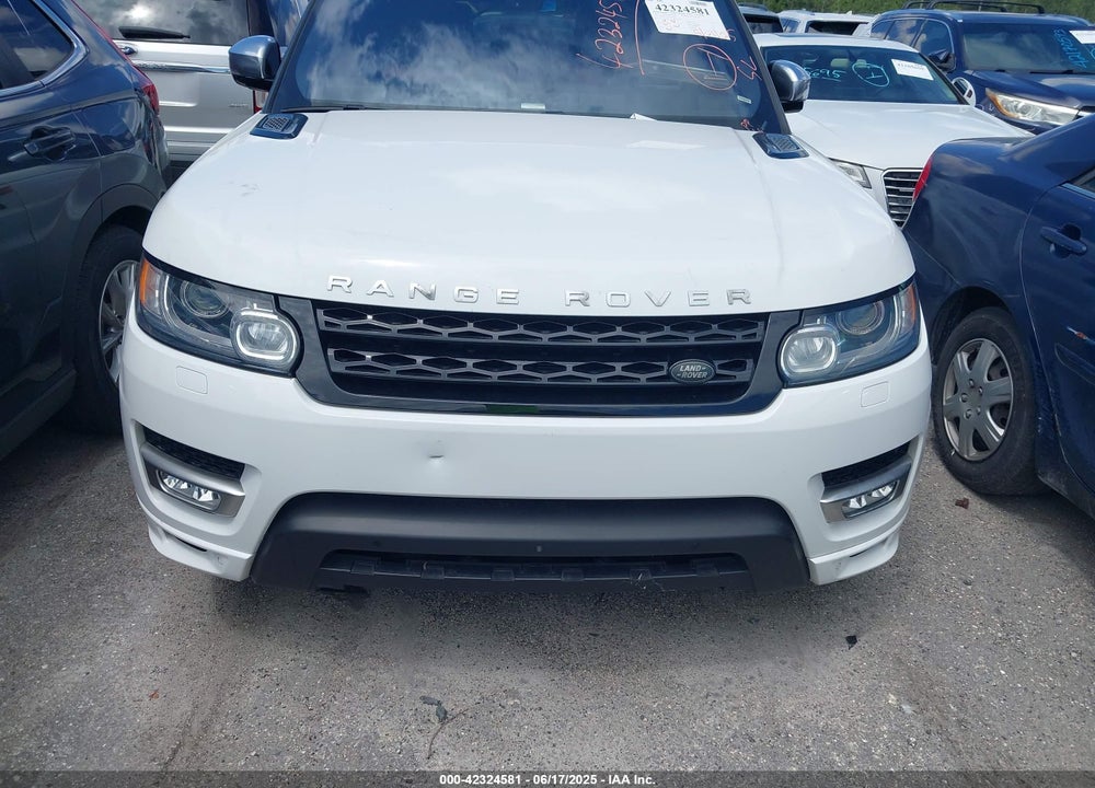 2017 LAND ROVER RANGE ROVER SPORT VIN: SALWV2FE9HA130030