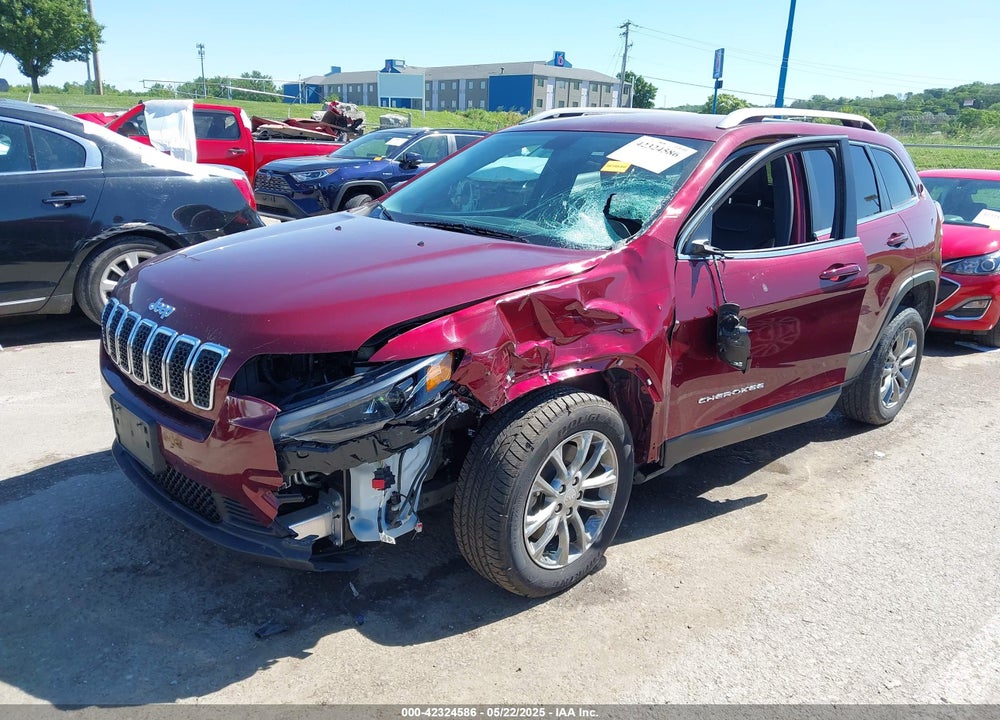 2019 JEEP CHEROKEE LATITUDE PLUS FWD VIN: 1C4PJLLB3KD435049