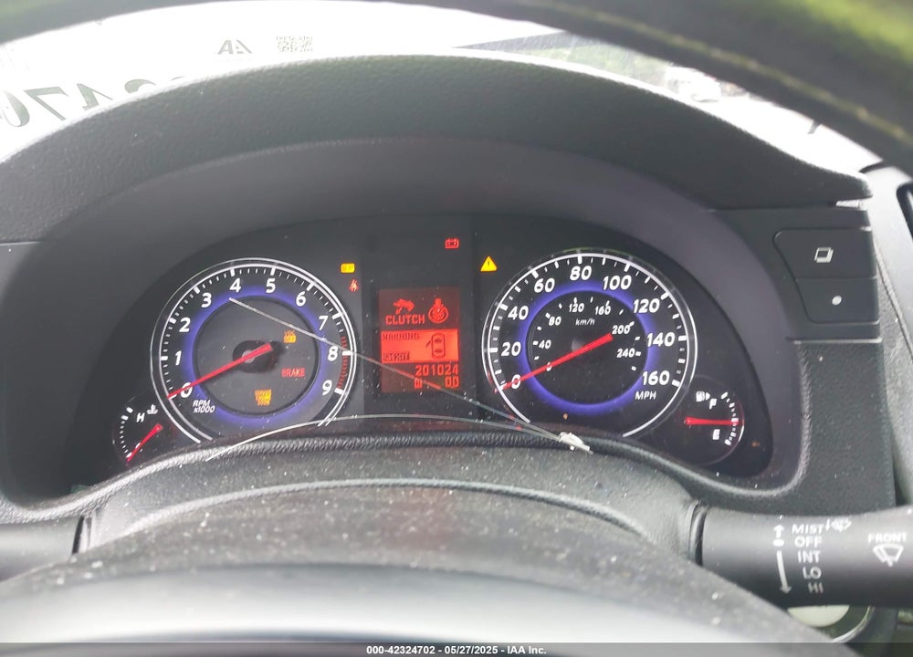 2008 INFINITI G37 VIN: JNKCV64E38M118716