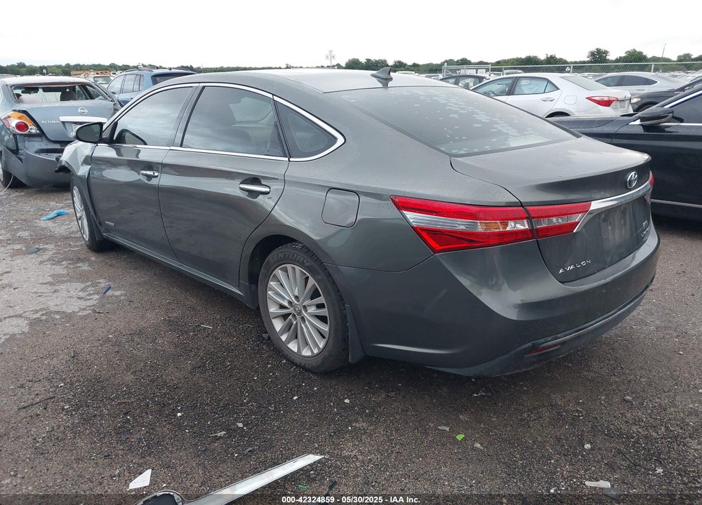 2013 TOYOTA AVALON HYBRID VIN: 4T1BD1EB7DU016882