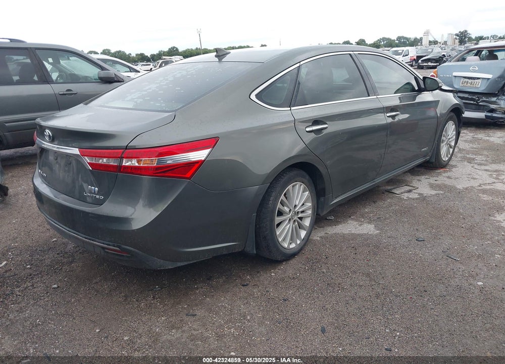2013 TOYOTA AVALON HYBRID VIN: 4T1BD1EB7DU016882