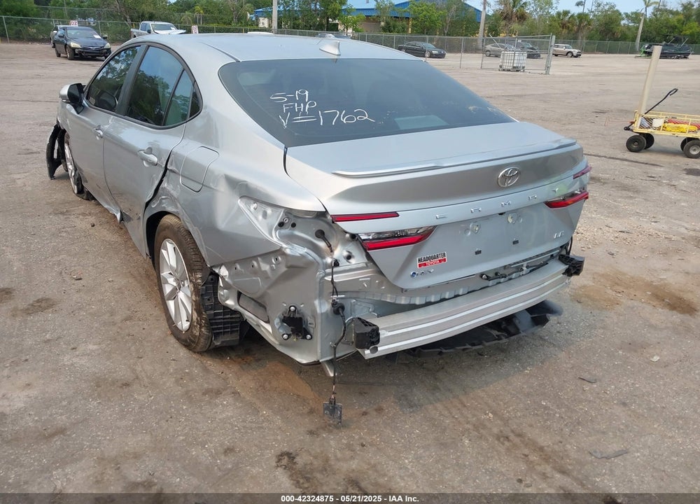 2025 TOYOTA CAMRY VIN: 4T1DAACK5SU121762
