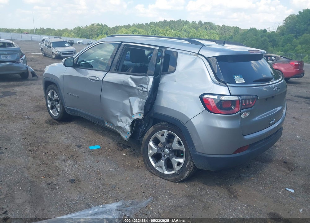 2019 JEEP COMPASS LIMITED FWD VIN: 3C4NJCCB1KT660054