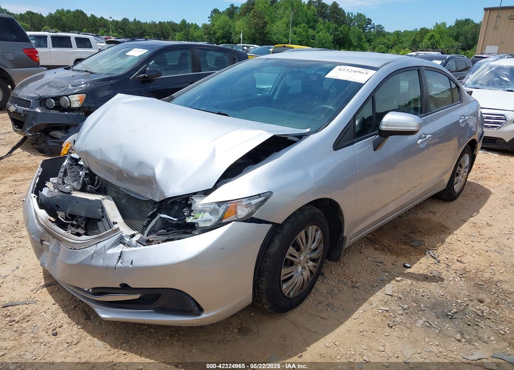 2014 HONDA CIVIC VIN: 2HGFB2F53EH501472