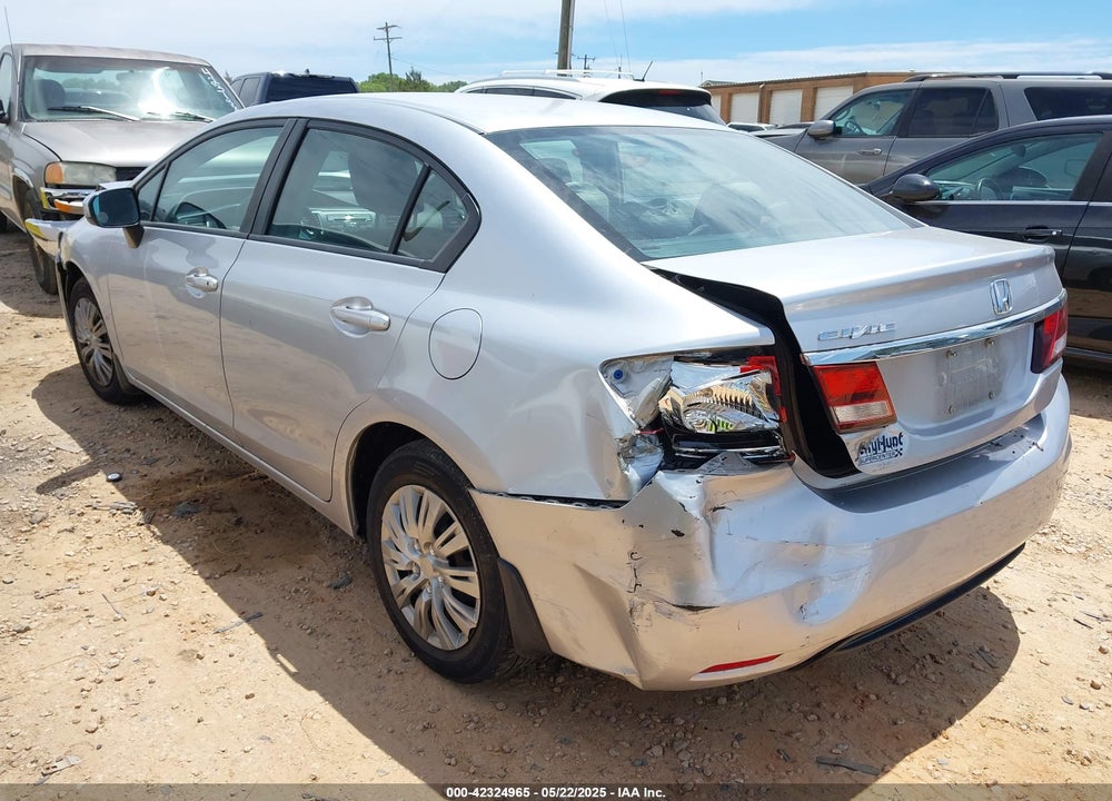 2014 HONDA CIVIC VIN: 2HGFB2F53EH501472