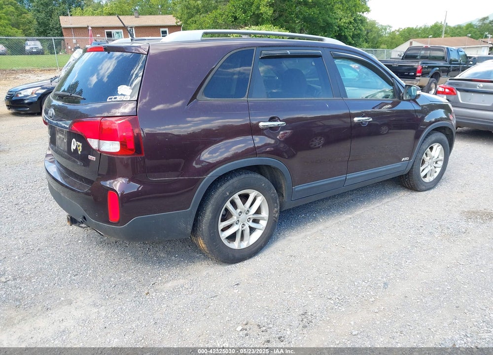2014 KIA SORENTO VIN: 5XYKTCA64EG474572