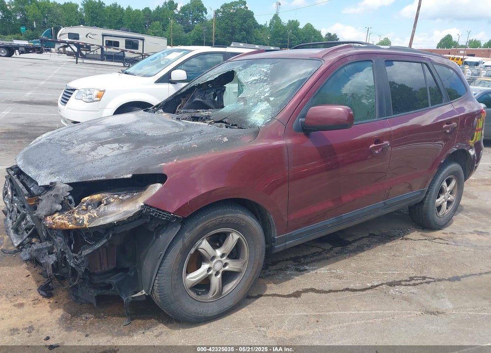 2007 HYUNDAI SANTA FE GLS VIN: 5NMSG13D07H091905
