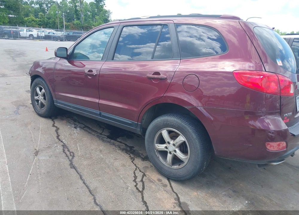 2007 HYUNDAI SANTA FE GLS VIN: 5NMSG13D07H091905