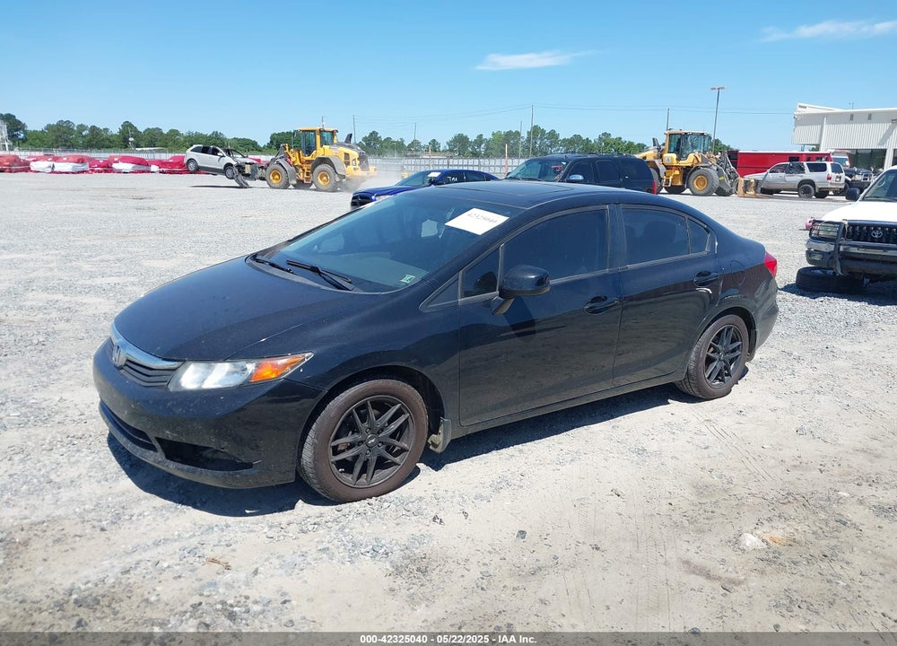 2012 HONDA CIVIC VIN: 19XFB2F84CE064891