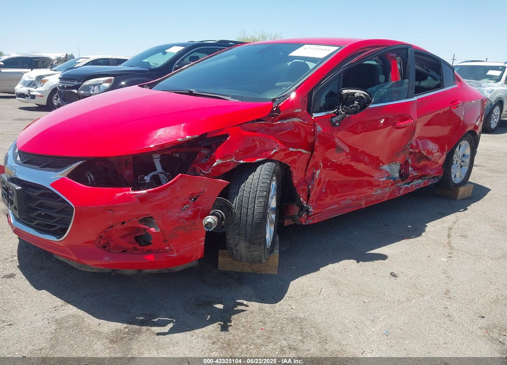 2019 CHEVROLET CRUZE LT VIN: 1G1BE5SM4K7122306