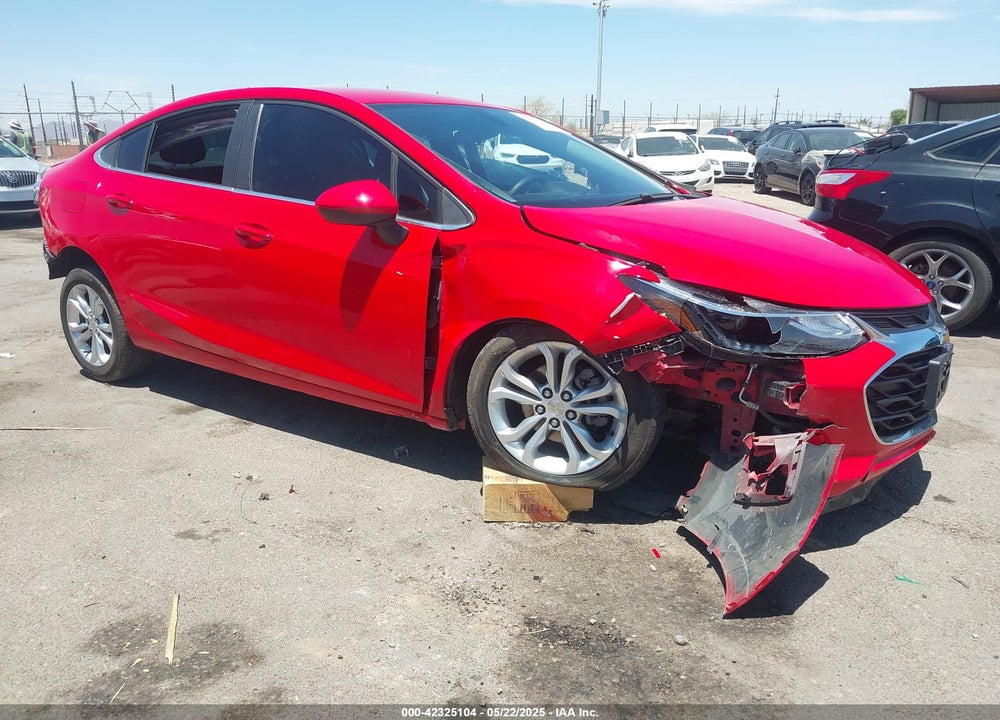 2019 CHEVROLET CRUZE LT VIN: 1G1BE5SM4K7122306