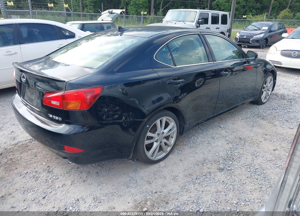 2007 LEXUS IS 250 VIN: JTHBK262175040266