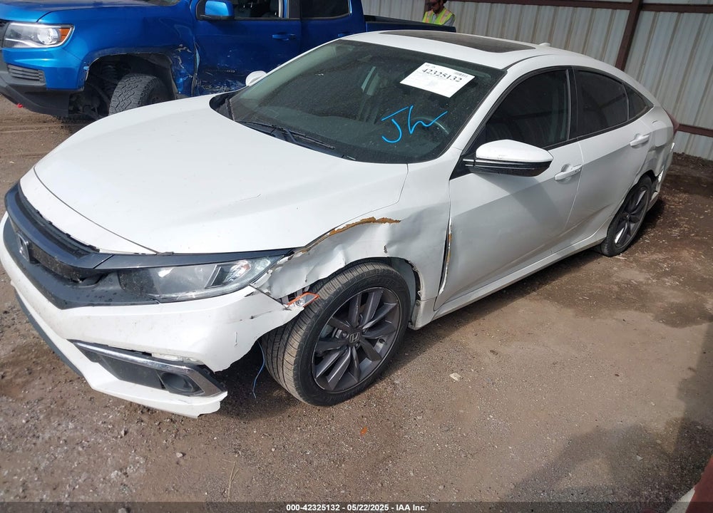 2019 HONDA CIVIC EX VIN: 19XFC1F32KE015439