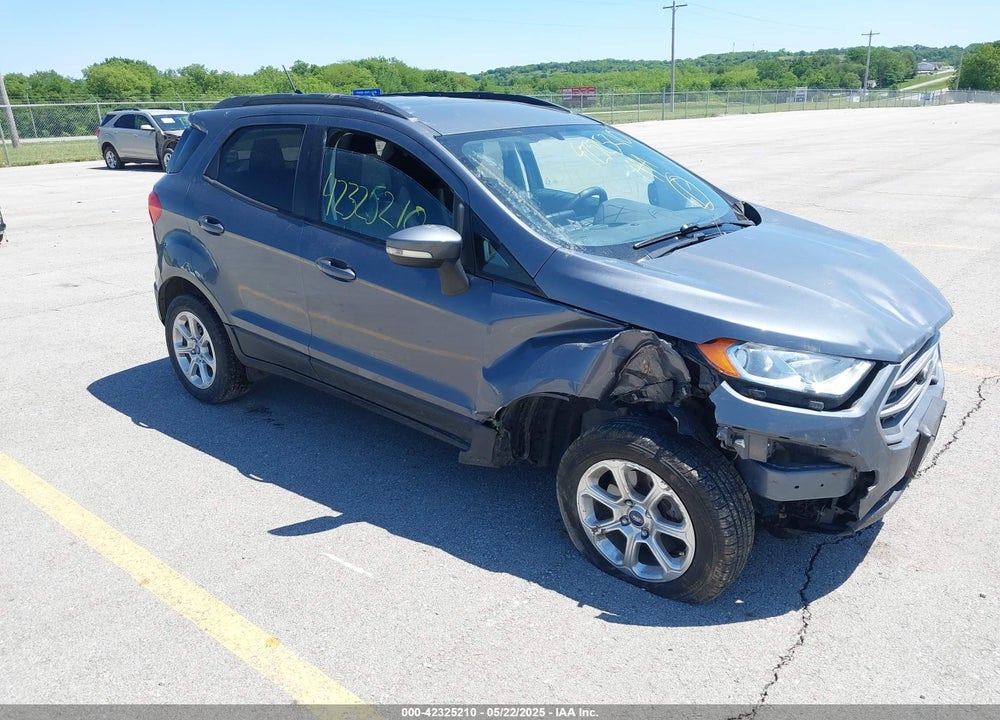2018 FORD ECOSPORT SE VIN: MAJ6P1UL0JC188461