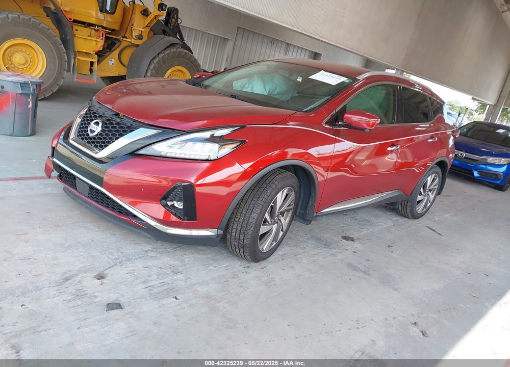 2019 NISSAN MURANO SL VIN: 5N1AZ2MJ7KN125409
