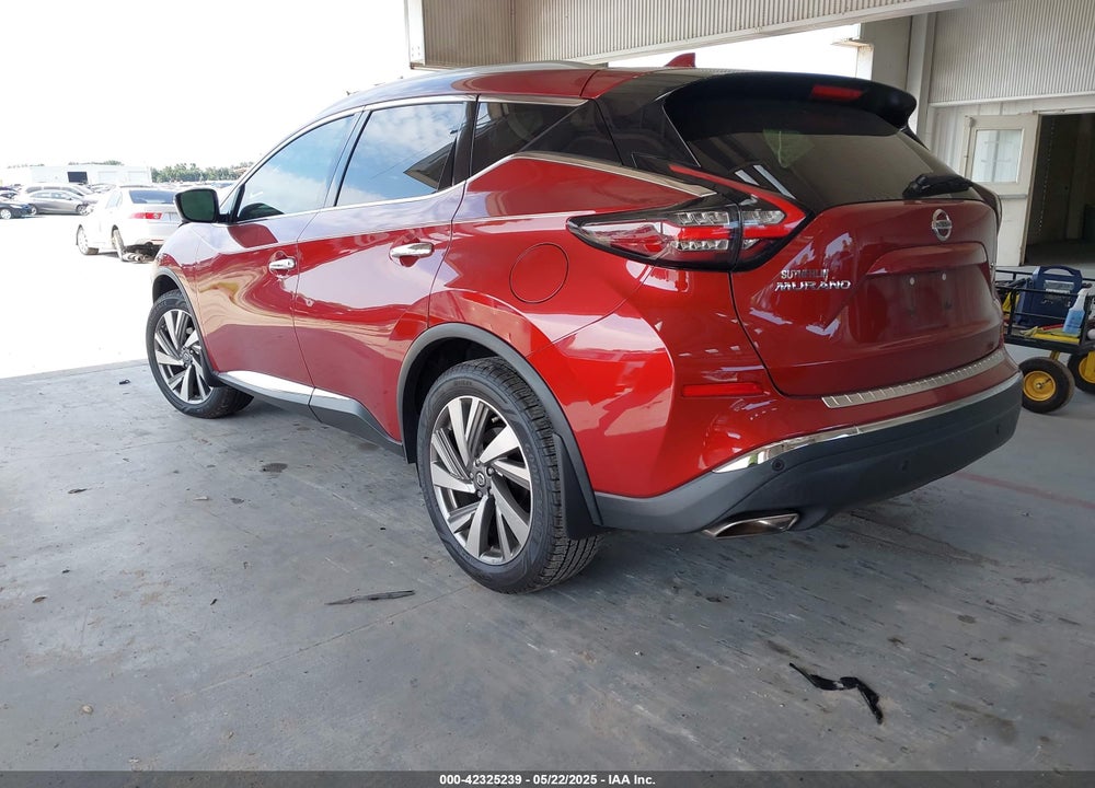 2019 NISSAN MURANO SL VIN: 5N1AZ2MJ7KN125409