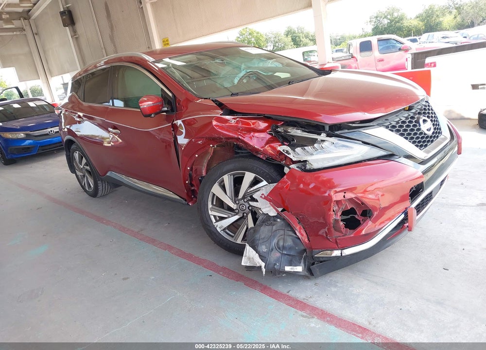 2019 NISSAN MURANO SL VIN: 5N1AZ2MJ7KN125409