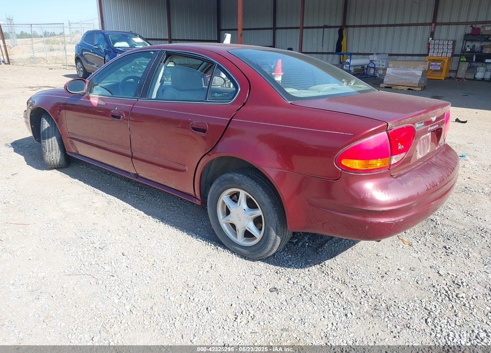2000 OLDSMOBILE ALERO GL2 VIN: 1G3NL52T3YC324149