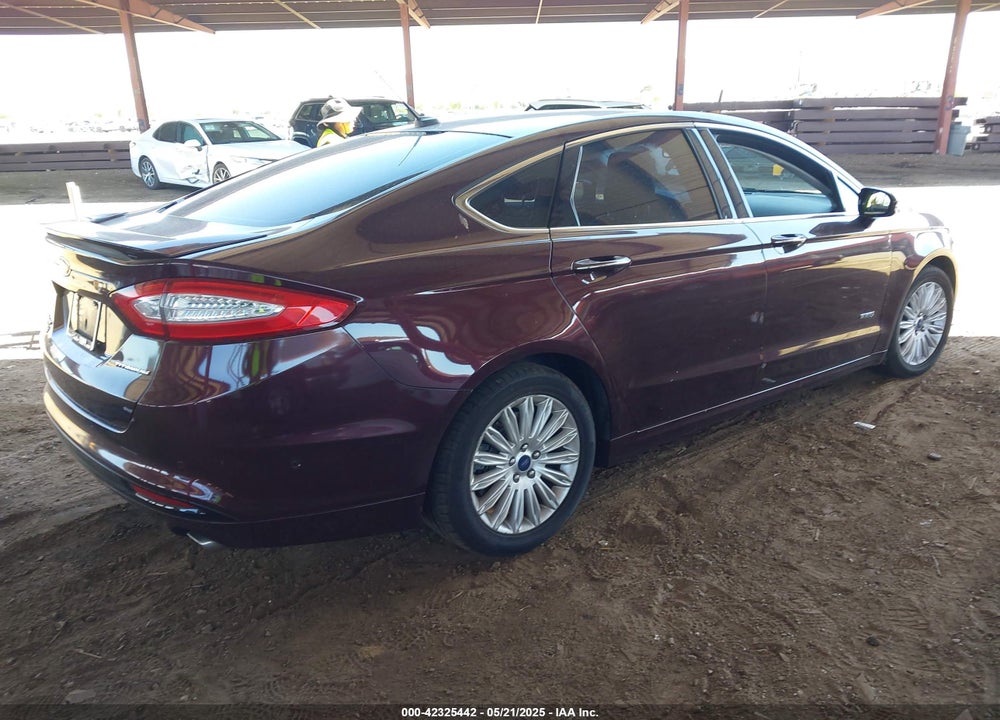 2013 FORD FUSION ENERGI TITANIUM VIN: 3FA6P0SU6DR325799
