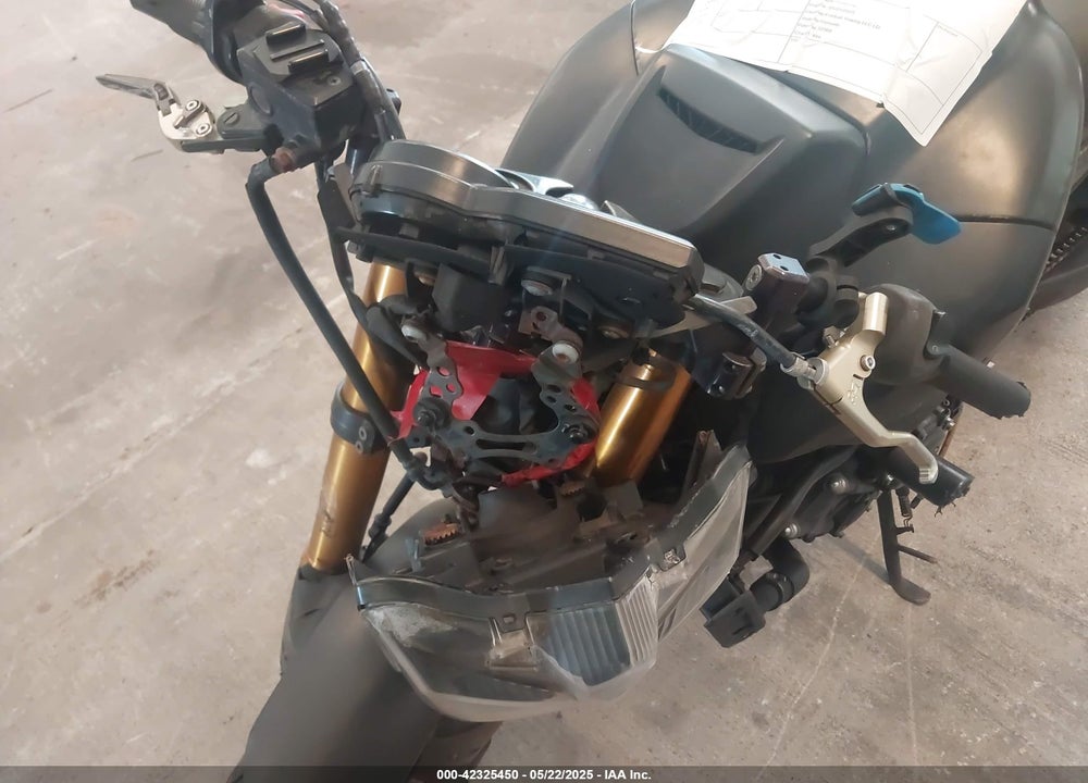 2012 YAMAHA FZ8-N VIN: JYARN27EXCA001902