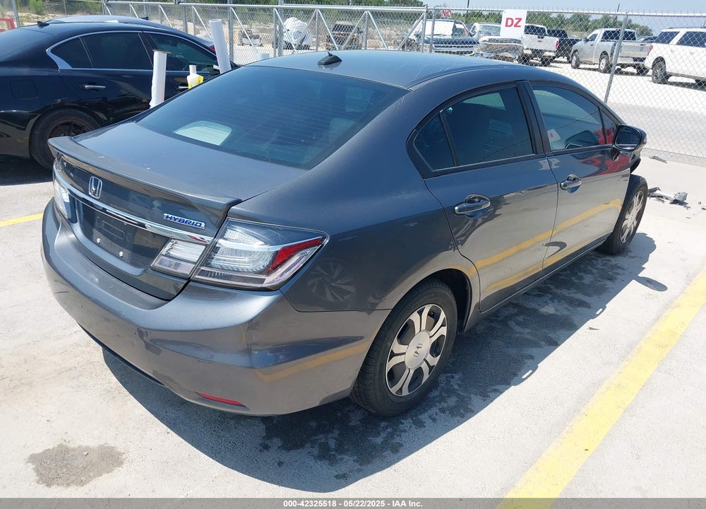 2013 HONDA CIVIC HYBRID VIN: 19XFB4F26DE001431
