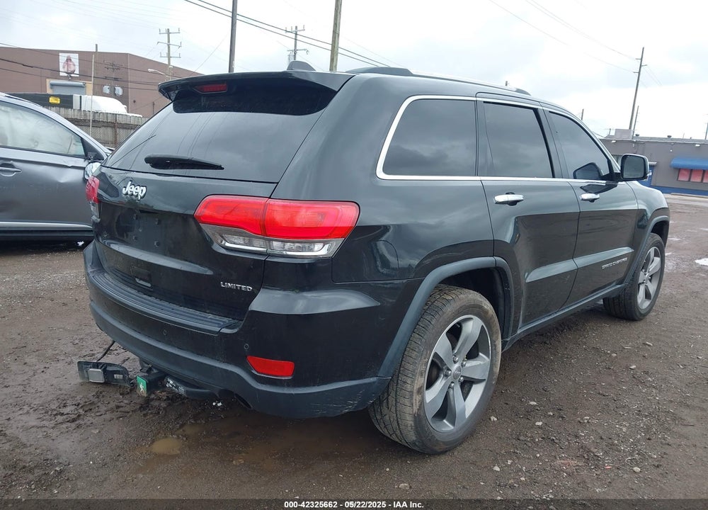 2016 JEEP GRAND CHEROKEE VIN: 1C4RJEBG6GC306561