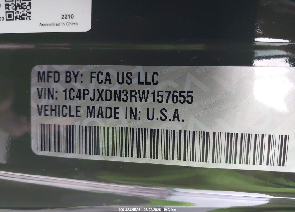 2024 JEEP WRANGLER / VIN: 1C4PJXDN3RW157655