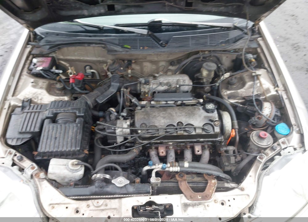 2000 HONDA CIVIC EX VIN: 1HGEJ8645YL011681