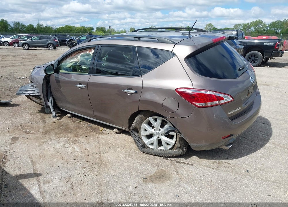 2014 NISSAN MURANO SL VIN: JN8AZ1MW4EW523688