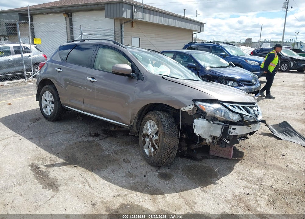 2014 NISSAN MURANO SL VIN: JN8AZ1MW4EW523688