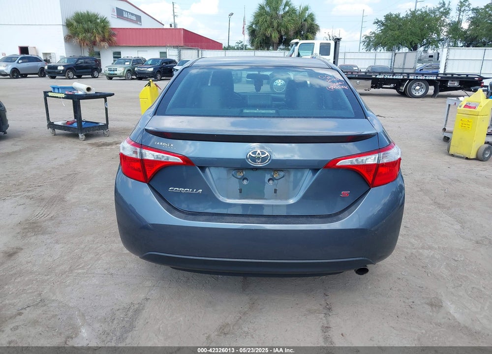 2016 TOYOTA COROLLA S PLUS VIN: 2T1BURHE7GC743157