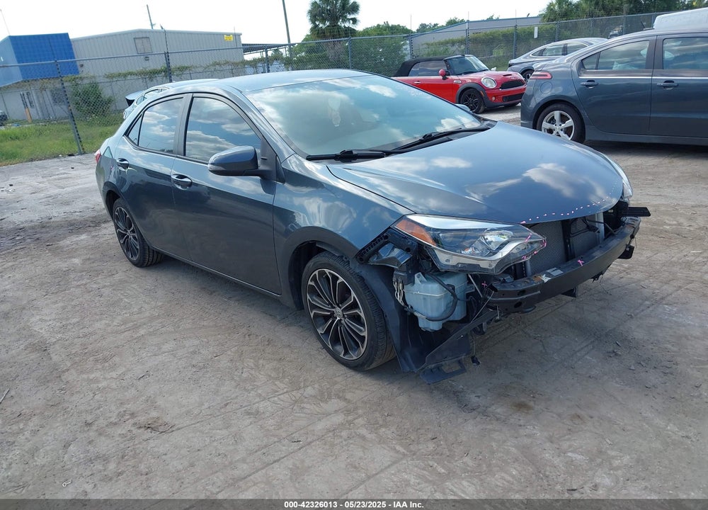 2016 TOYOTA COROLLA S PLUS VIN: 2T1BURHE7GC743157