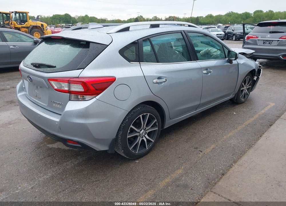 2017 SUBARU IMPREZA VIN: 4S3GTAT64H3737840