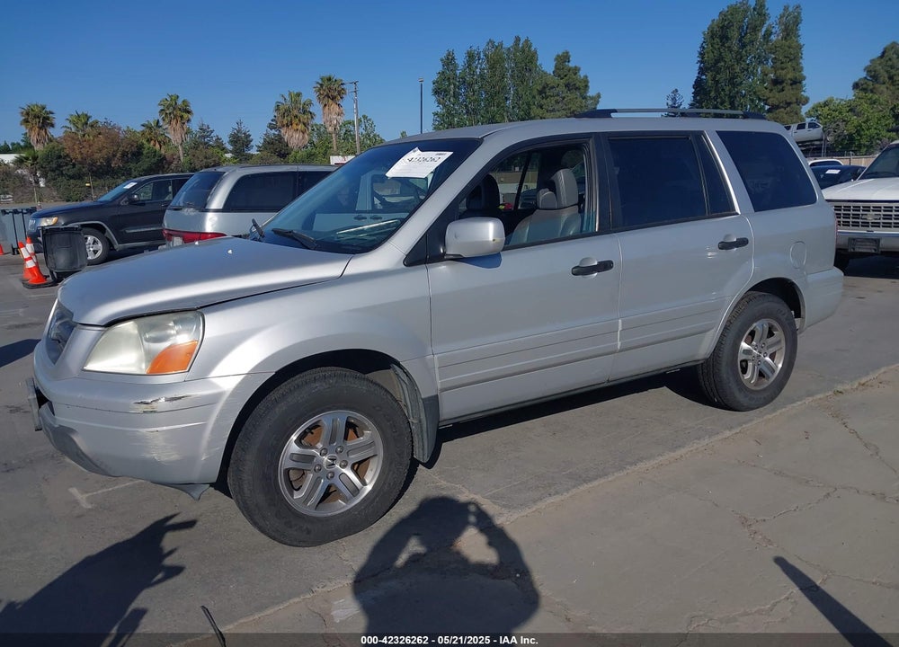 2004 HONDA PILOT EX-L VIN: 2HKYF18584H615461