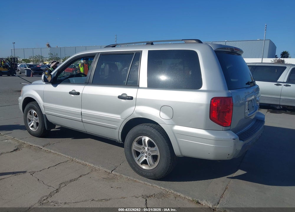 2004 HONDA PILOT EX-L VIN: 2HKYF18584H615461