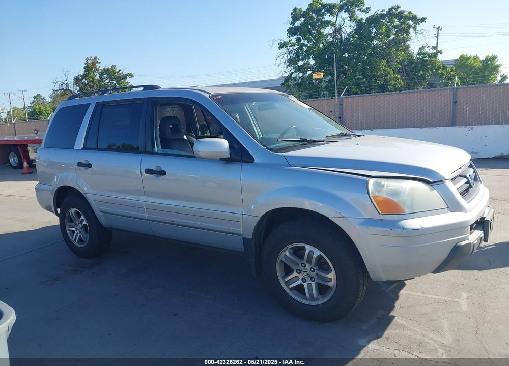 2004 HONDA PILOT EX-L VIN: 2HKYF18584H615461