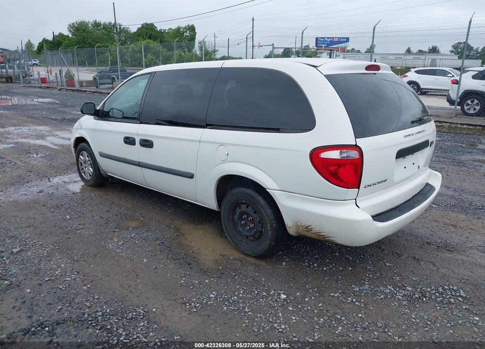 2007 DODGE GRAND CARAVAN VIN: 1D4GP24R57B243559