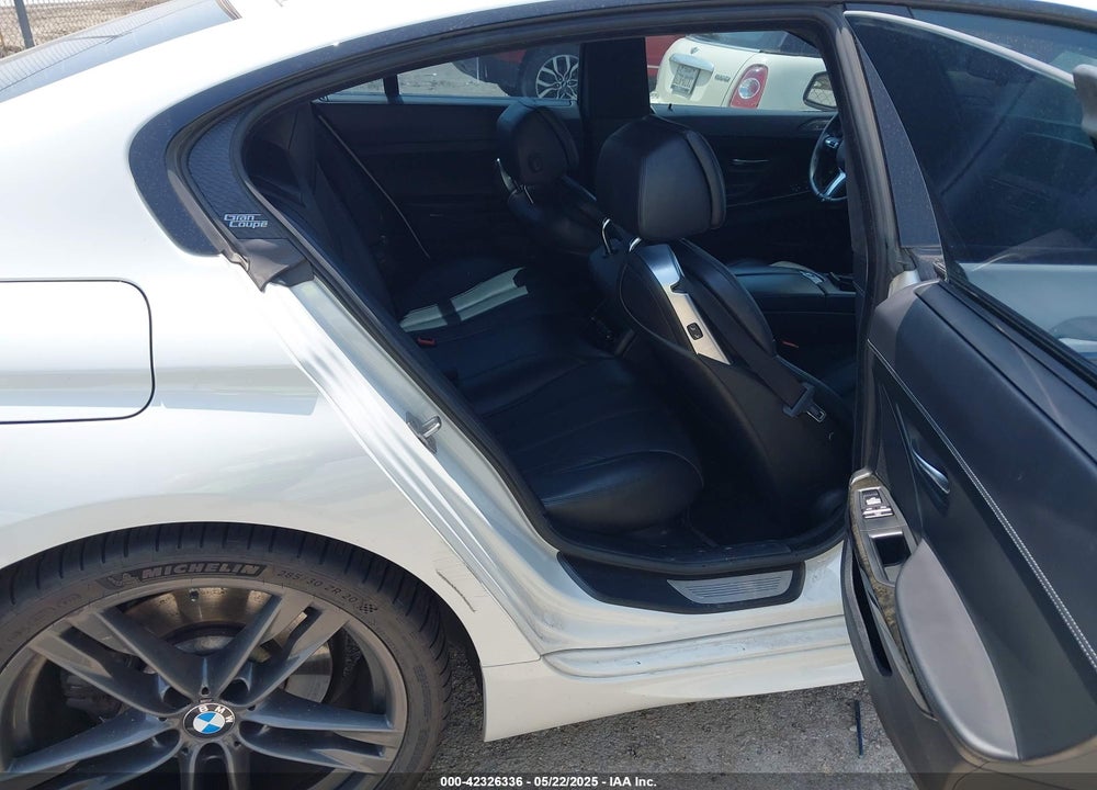 2015 BMW 650I GRAN COUPE VIN: WBA6B2C50FGB99526