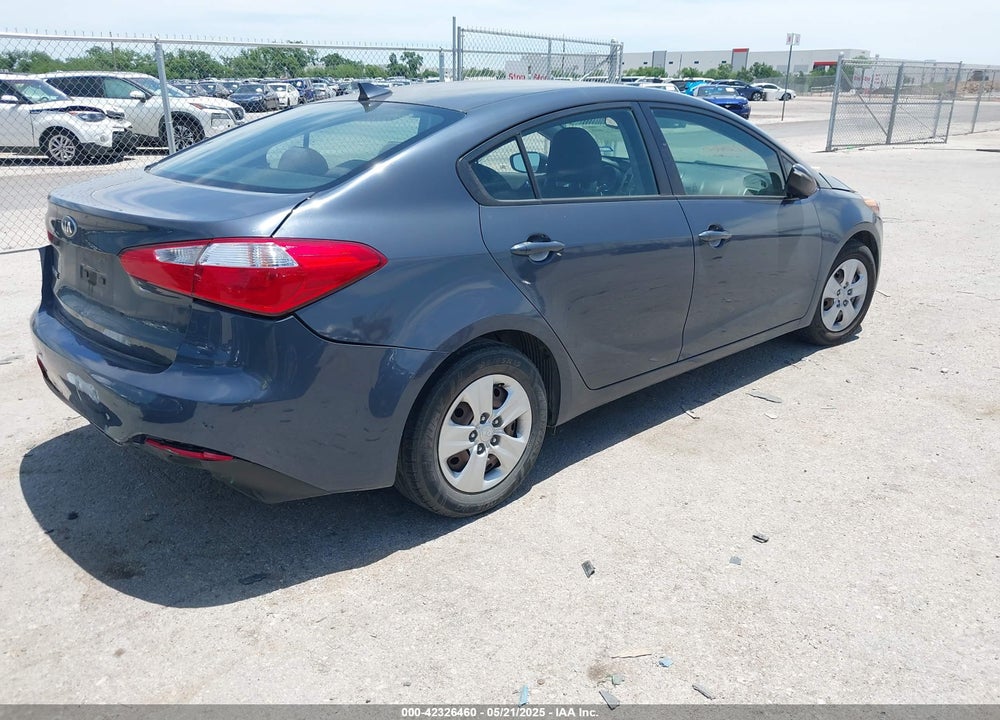 2016 KIA FORTE VIN: KNAFX4A69G5518425