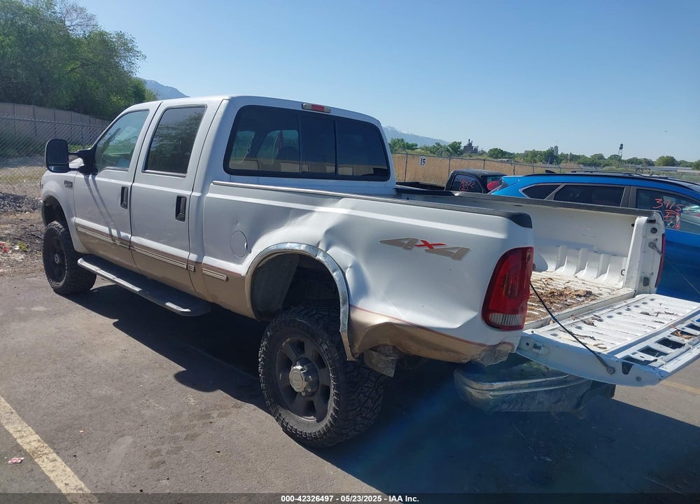 1999 FORD F-250 LARIAT/XL/XLT VIN: 1FTNW21F9XEA23647