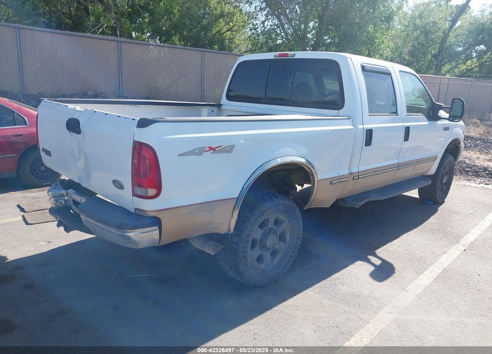 1999 FORD F-250 LARIAT/XL/XLT VIN: 1FTNW21F9XEA23647