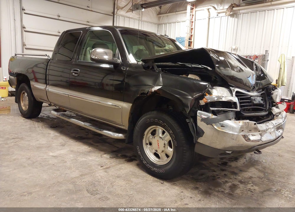 2002 GMC SIERRA 1500 SLE VIN: 2GTEK19T821407512