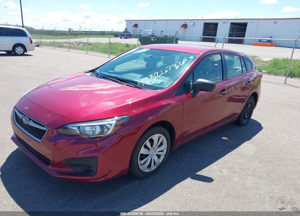 2017 SUBARU IMPREZA VIN: 4S3GTAA69H3710376