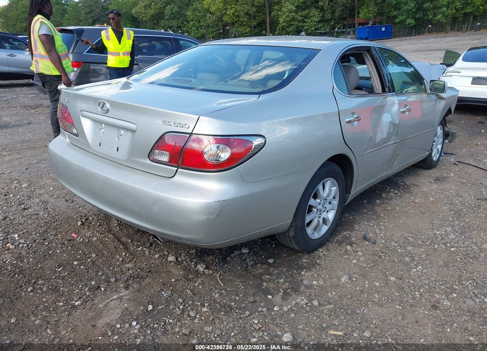 2004 LEXUS ES 330 VIN: JTHBA30G845000646