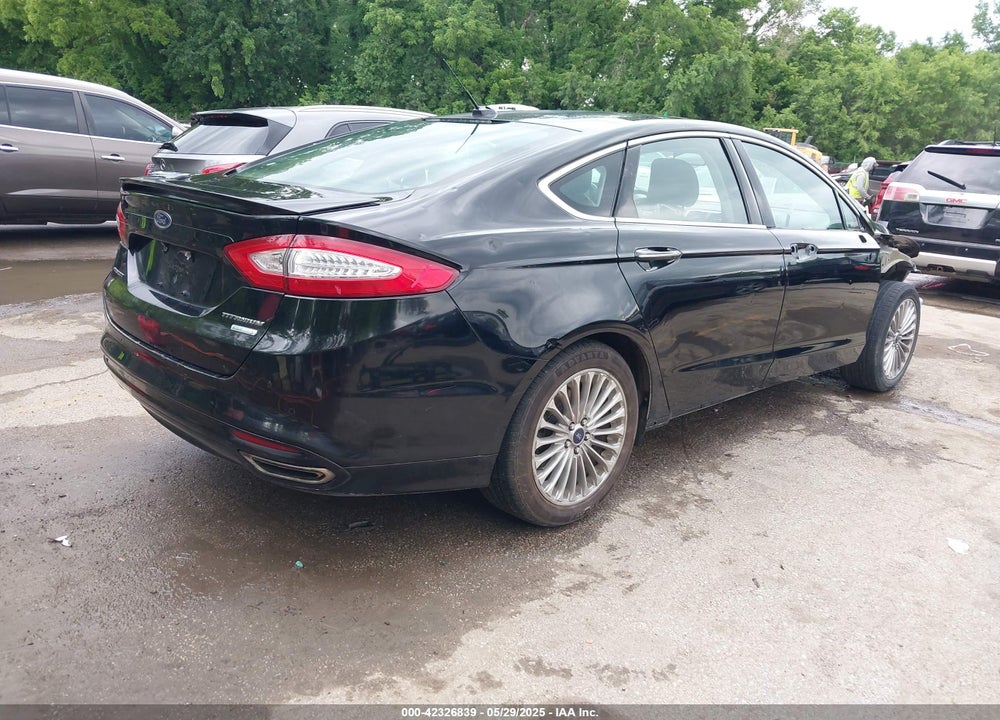 2016 FORD FUSION VIN: 3FA6P0K98GR263421