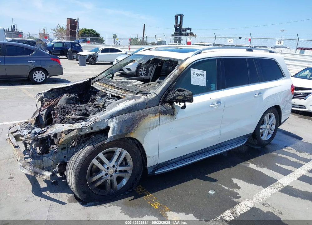 2016 MERCEDES-BENZ GL-CLASS VIN: 4JGDF6EE3GA697509