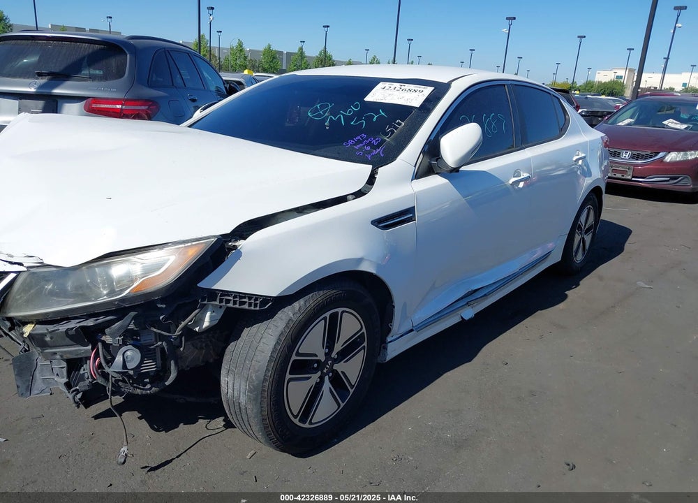 2012 KIA OPTIMA HYBRID EX VIN: KNAGM4AD4C5035379
