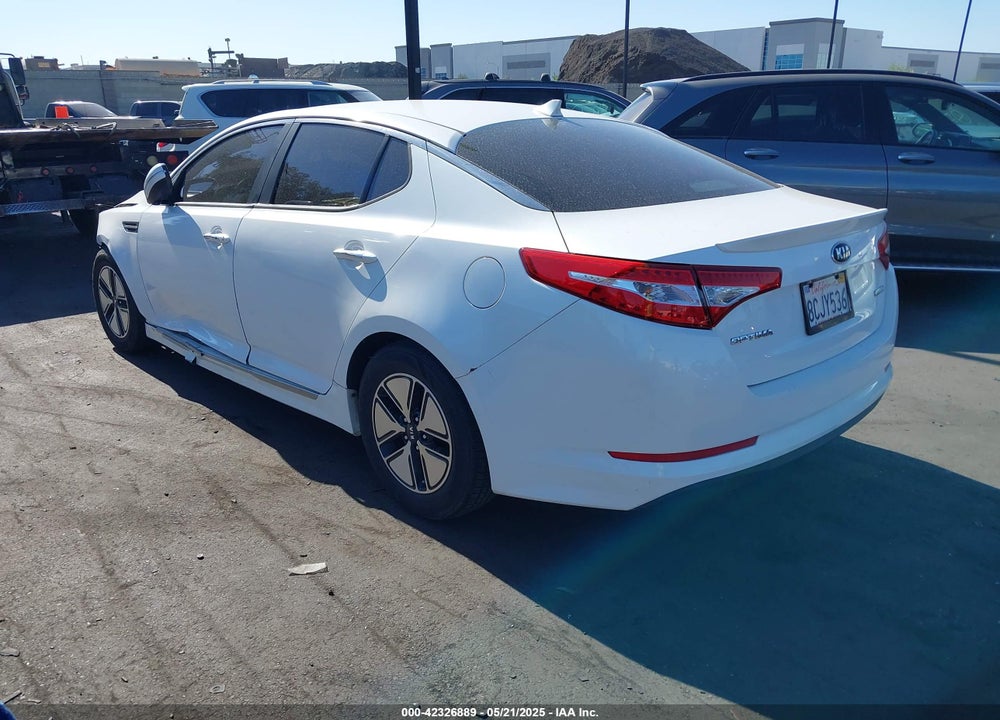 2012 KIA OPTIMA HYBRID EX VIN: KNAGM4AD4C5035379
