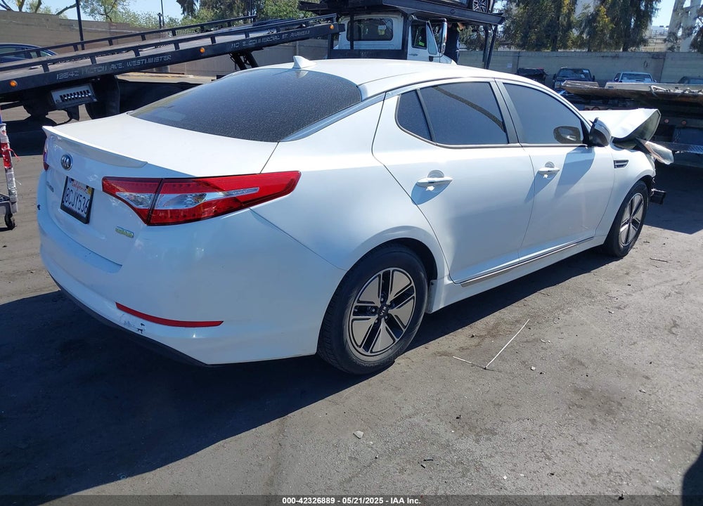 2012 KIA OPTIMA HYBRID EX VIN: KNAGM4AD4C5035379